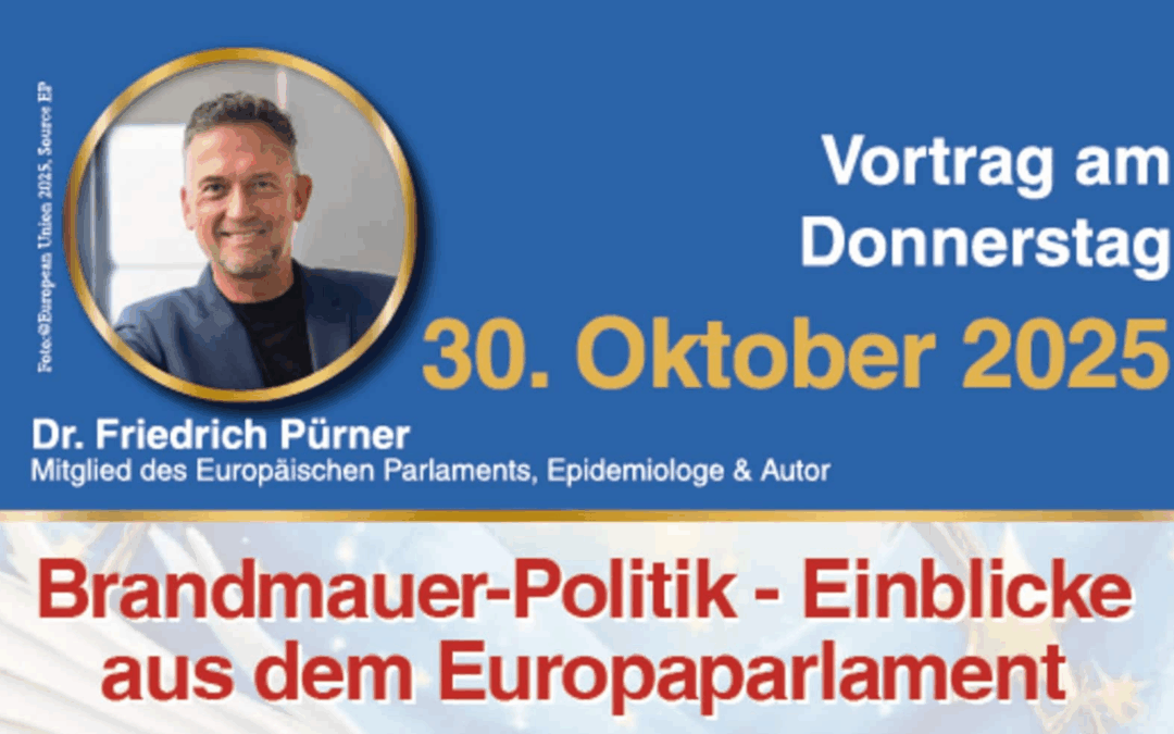 Veranstaltungshinweis: Brandmauer-Politik. Einblicke aus dem Europaparlament